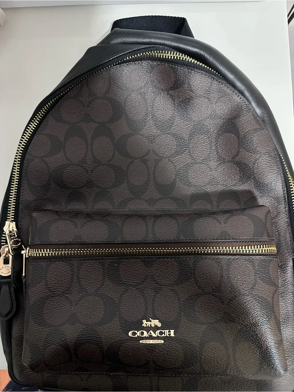 coach charlie backpack f32200 Coach | Bags | Coach Medium Charlie Backpack In Signature Canvas F3220
